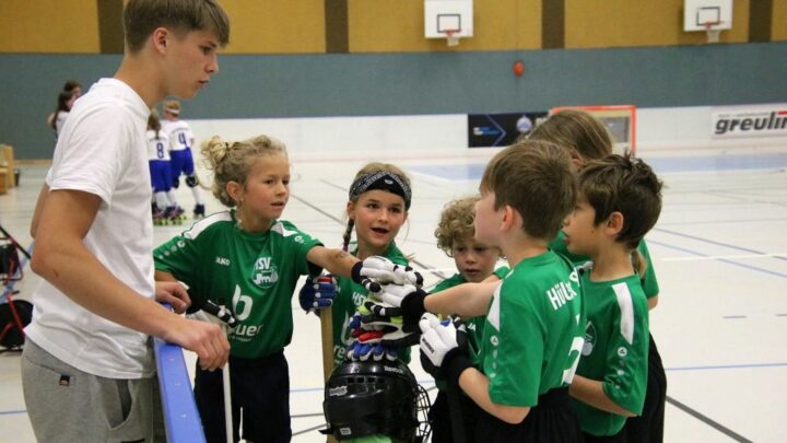 🟢⚪ Rollhockey Nachholspiele der U9 in Remscheid 🟢⚪